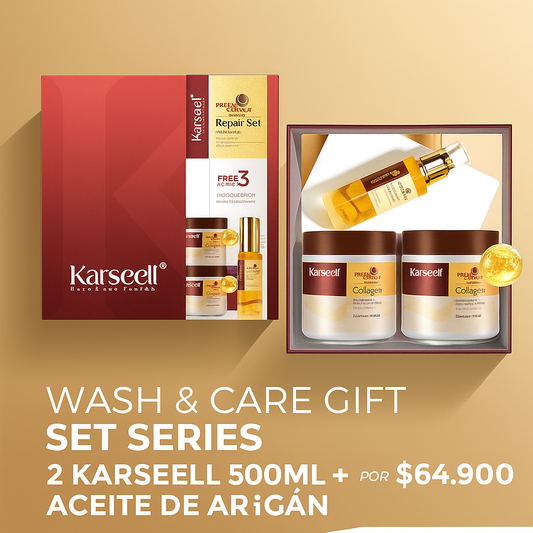2 KARSEELL 500ML+1 ACEITE DE ARGAN